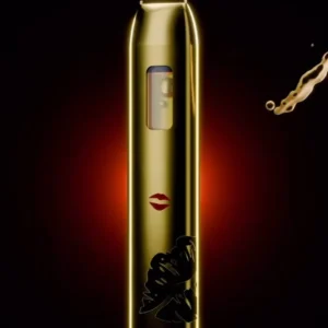 Besos Disposable Gold Acapulco vape device with premium gold design and smooth disposable cannabis experience