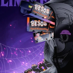 Besos Disposable Halloween Edition Paleta Pop vape with candy-inspired design and Halloween themed limited edition packaging