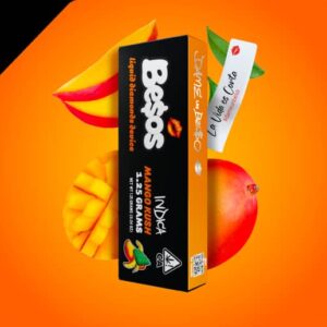 Mango Kush premium product showcasing an exotic tropical mango flavor profile with a smooth aroma and high-quality crafted blend designed for a rich sensory experience.