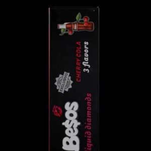 Besos Dual Switch Cherry Cola disposable vape featuring a bold cherry cola flavor with fizzy soda-inspired notes and dual switch functionality